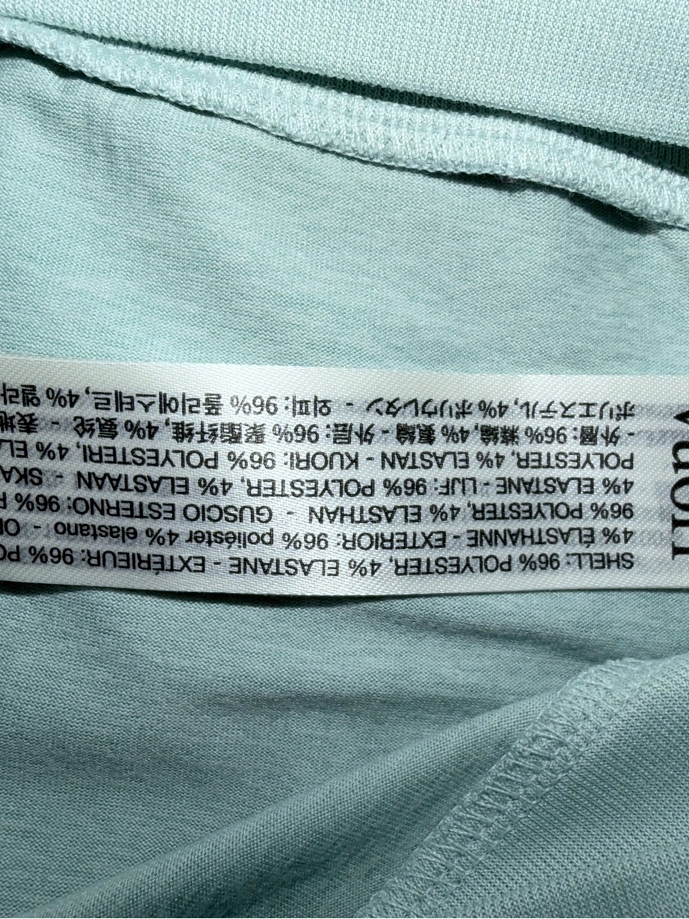 Vuori Halo Essential Long Sleeve Tee Glacier Mint DreamKnit Women’s Small - Picture 5 of 6